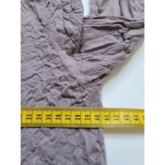 Theory Purple Long Sleeve Sweater Size S Office Wear Business Casual Office Core - Picture 7 of 9